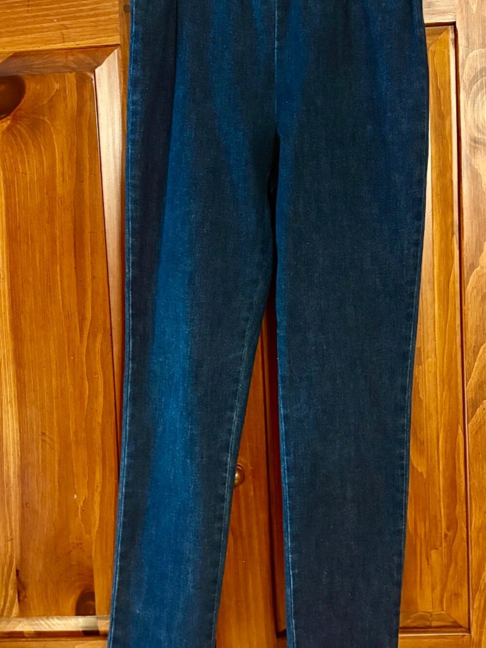 Soft Surroundings Metro Full Length Denim Leggings Size Small